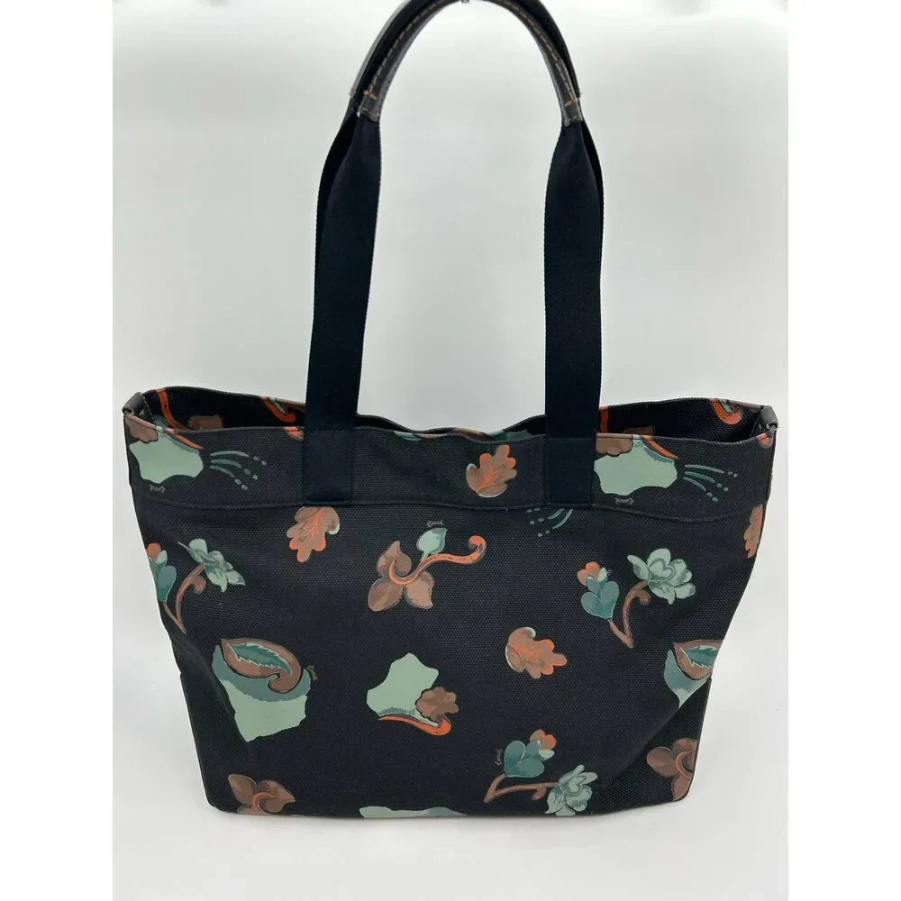 Coach Black Print Women Tote